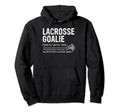 Goalkeeper Definition Funny Sports Hoodie - Casual Everyday Wear Unisex