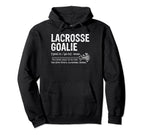 Goalkeeper Definition Funny Sports Hoodie - Casual Everyday Wear Unisex