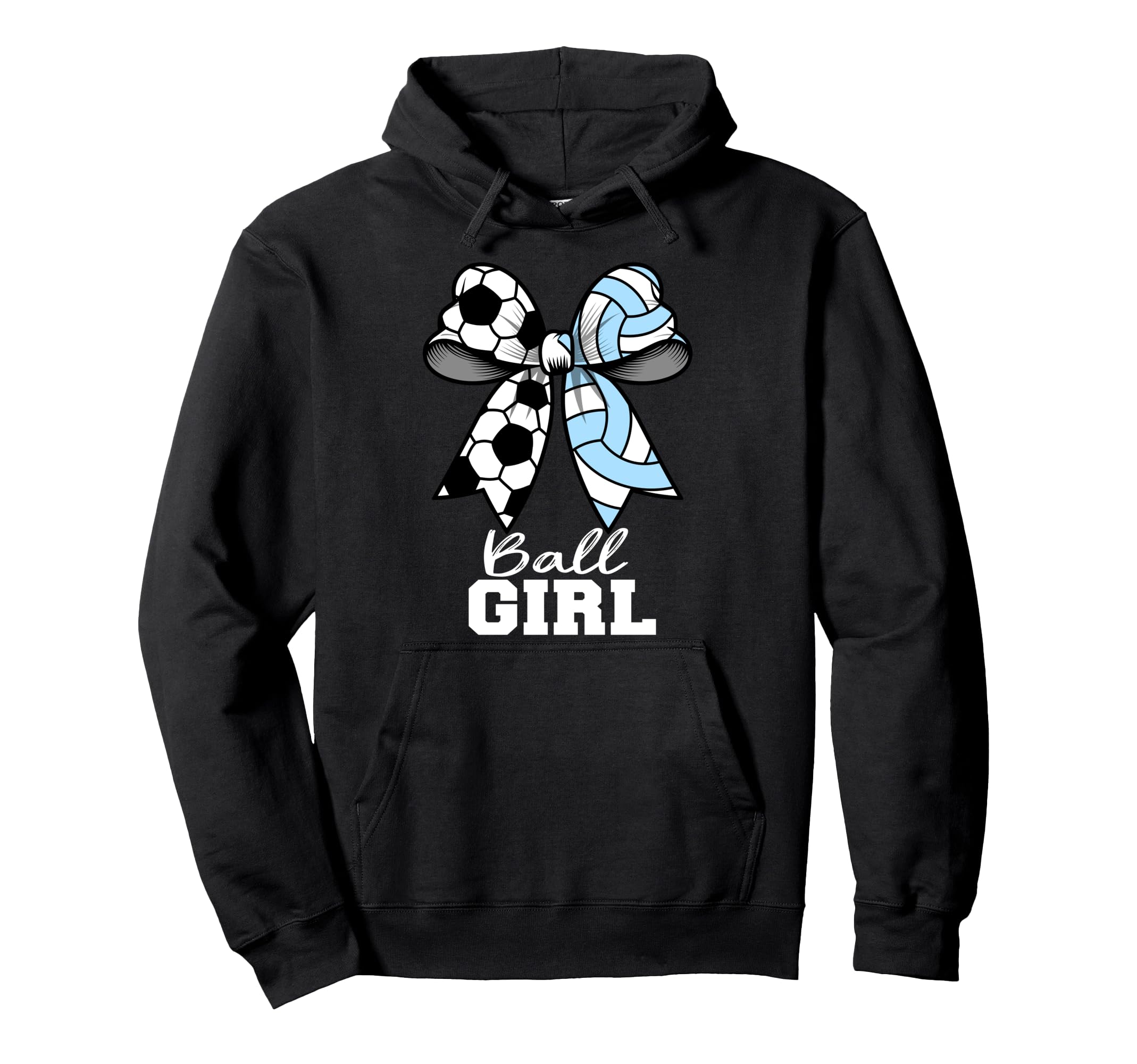 Ball Soccer Volleyball Coquette Hoodie - Casual Everyday Wear Men Women