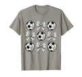 Soccer Bow Game Day Soccer Coquette T-Shirt - Custom Art Print for Adults