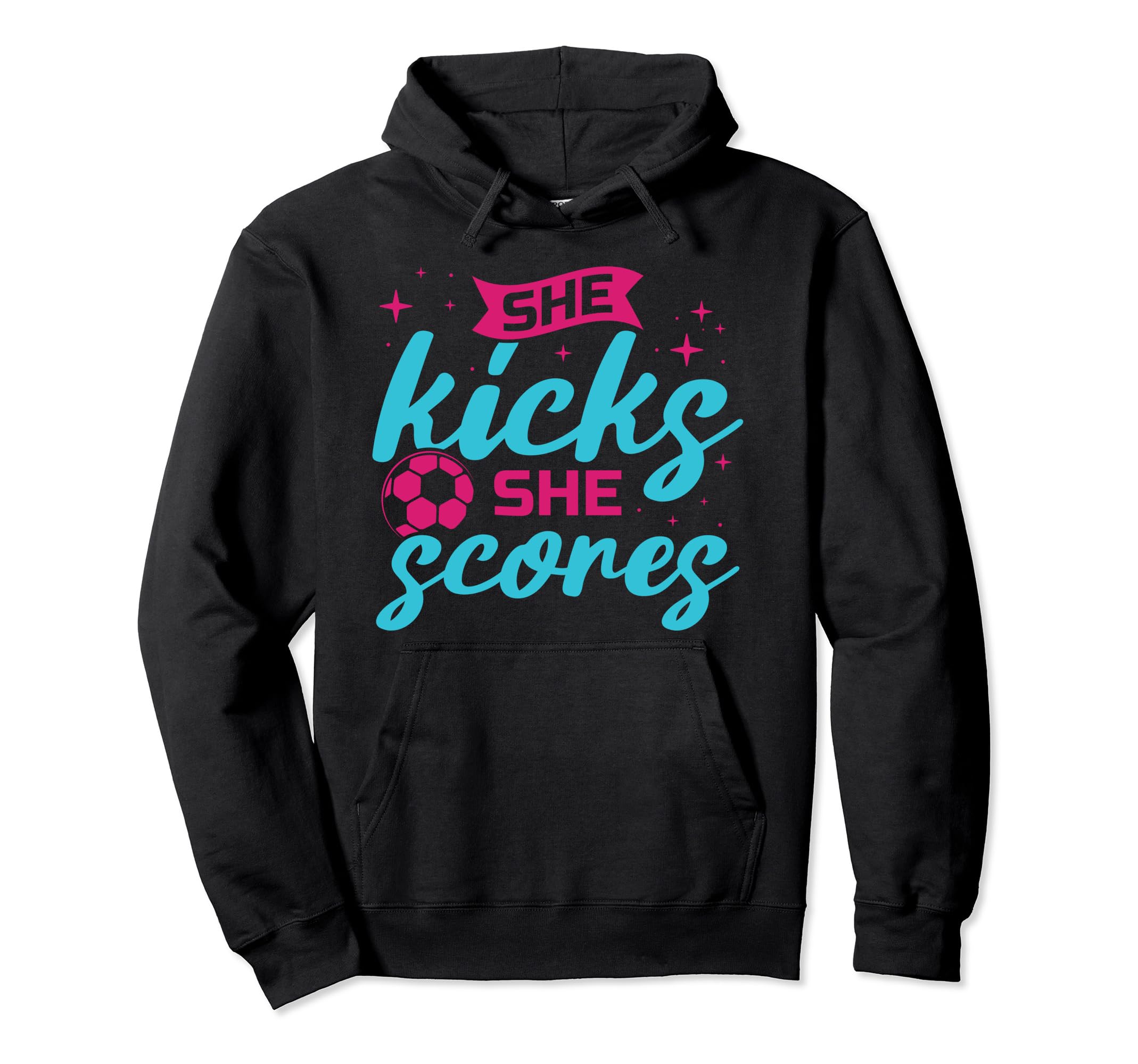Soccer Team Outfit Players Fans Womens Hoodie - Graphic Print Men Women