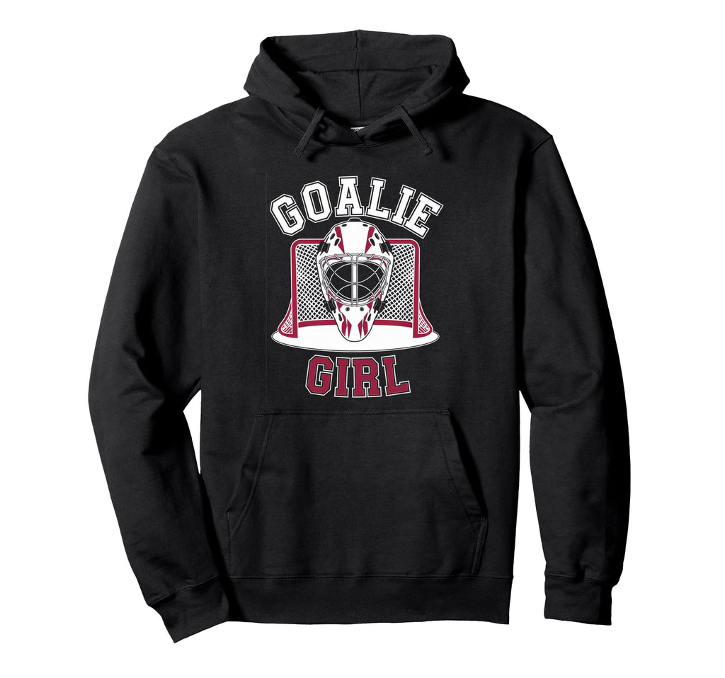 Ice Hockey Goalie Goalkeeper Hockey Hoodie - Trendy Graphic for Adults