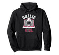 Ice Hockey Goalie Goalkeeper Hockey Hoodie - Trendy Graphic for Adults
