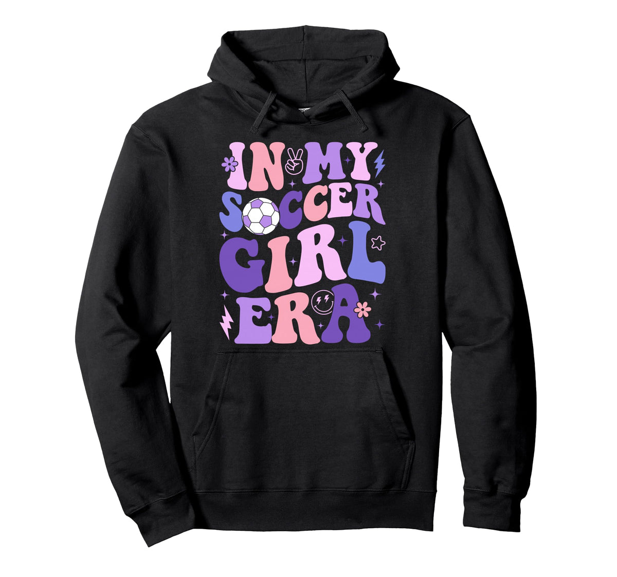 My Soccer Era Groovy Soccer Hoodie - Custom Art Print Unisex