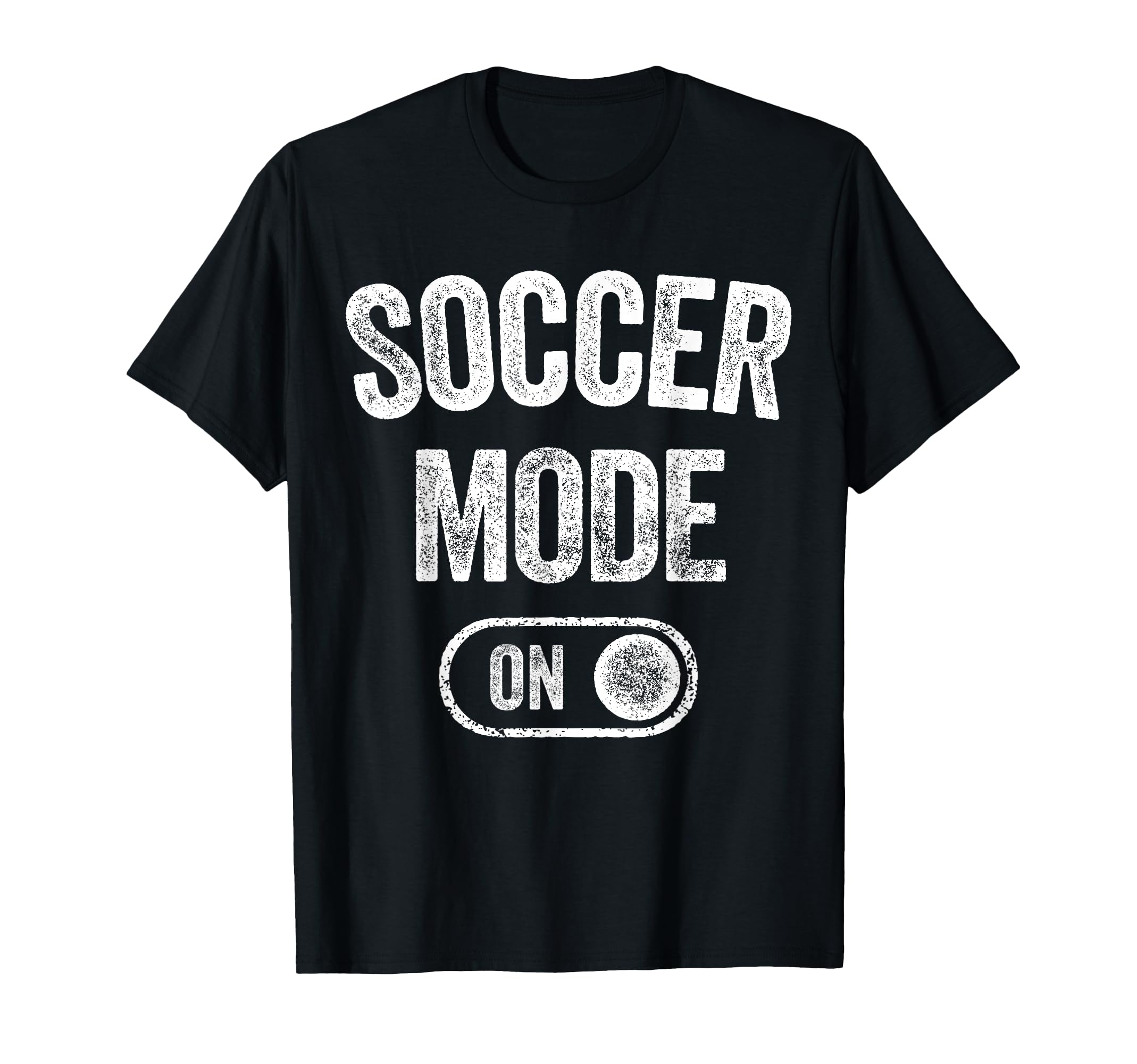 Soccer Mode Funny Striker Gift T-Shirt - Aesthetic Graphic for Adults