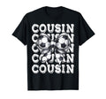 Coquette Soccer Cousin Matching Family Bow T-Shirt - Novelty Apparel Unisex