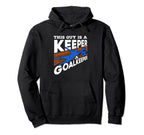 This Guy Is Keeper Goalkeeper Soccer Hoodie - Fun Novelty Design Unisex