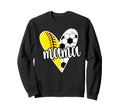 Baller Mama Proud Soccer Softball Sweatshirt - Streetwear Style Unisex