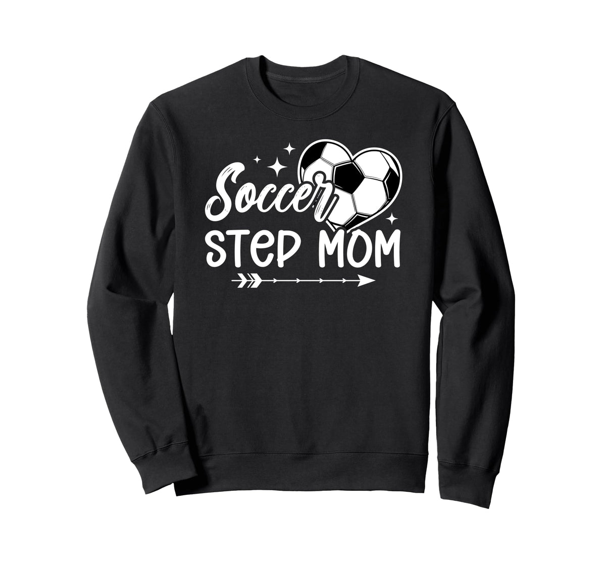 Soccer Step Mom Soccer Player Step Sweatshirt - Unique Graphic Men Women