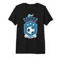 Fun Gift Best Soccer Coach Tri Blend T-Shirt - Novelty Apparel Men Women