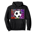 Soccer Player Gifts Team Cleats Mom Goalie Hoodie - Unique Graphic Unisex