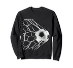 Powered Soccer Football Sweatshirt - Custom Art Print Men Women