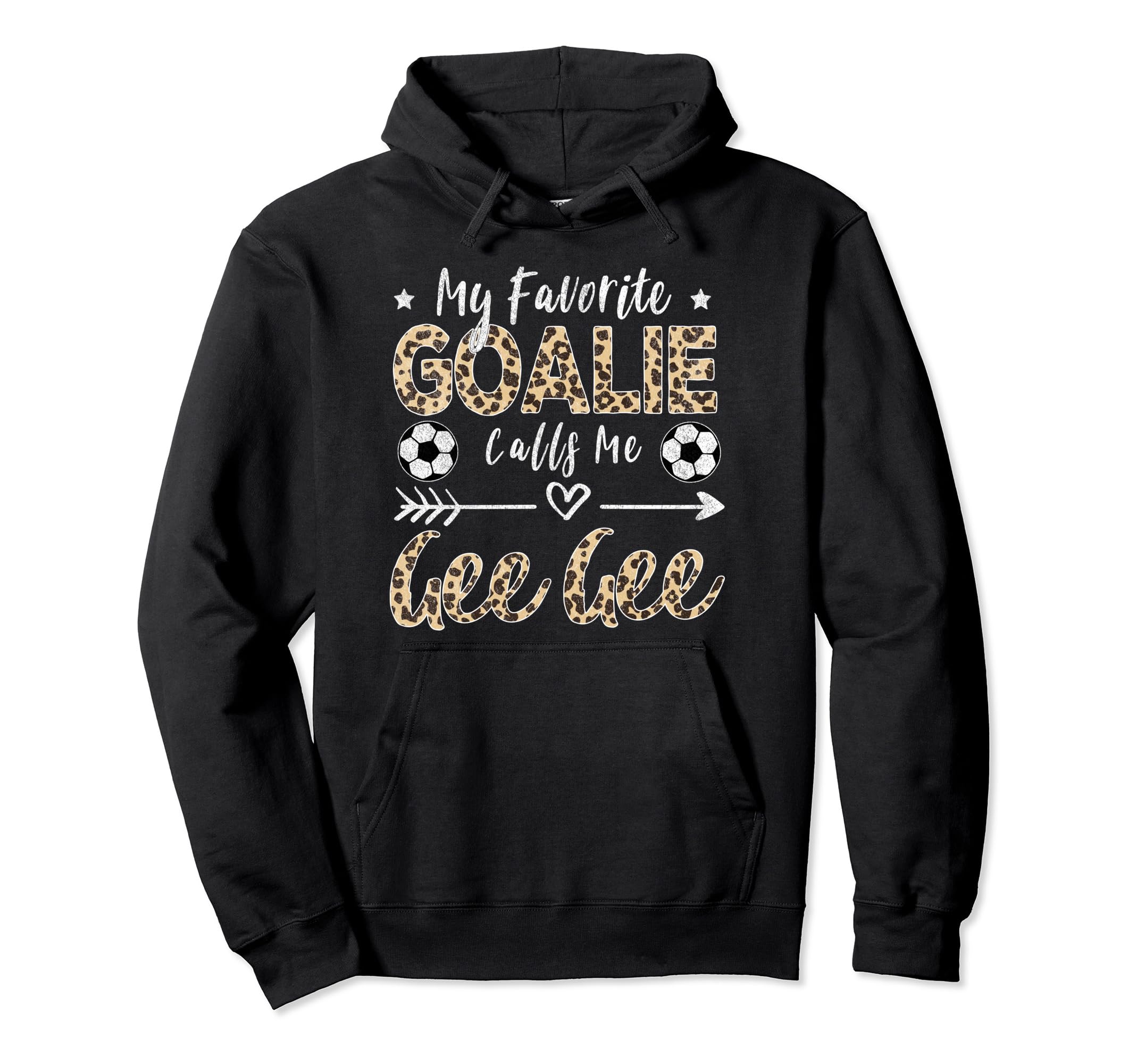 My Favorite Goalie Calls Me Gee Gee Soccer Hoodie - Graphic Print Unisex