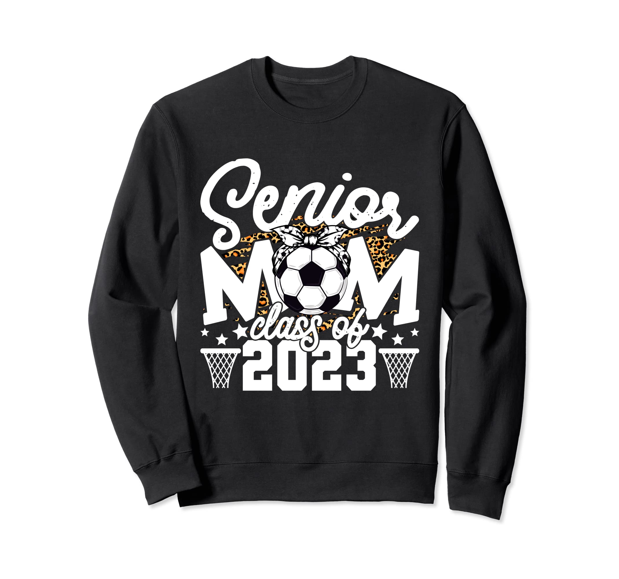 Leopard Senior Mom Class 2023 Sweatshirt - Casual Everyday Wear for Adults
