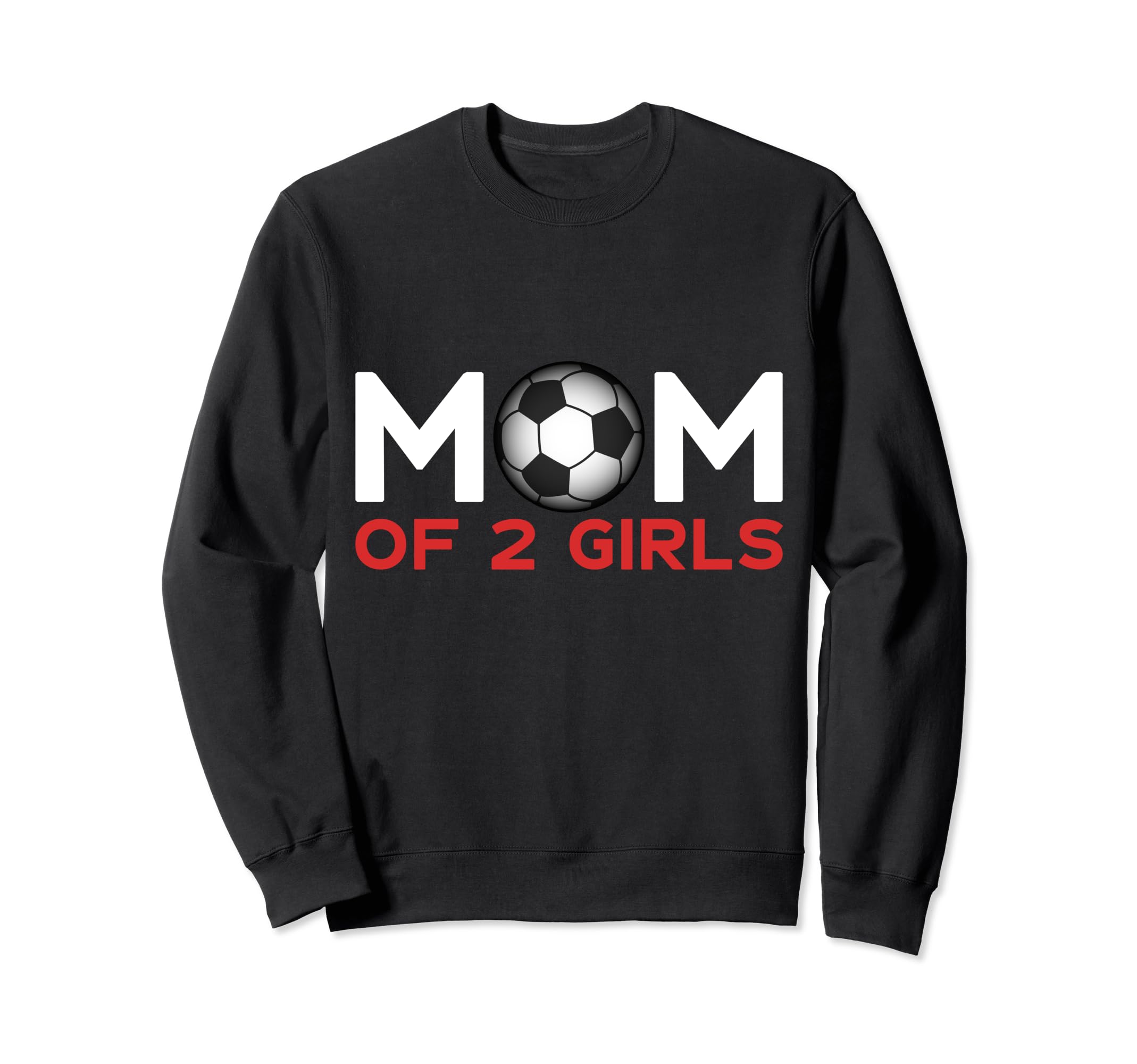 Mom 2 Soccer Mothers Day Sweatshirt - Aesthetic Graphic for Adults