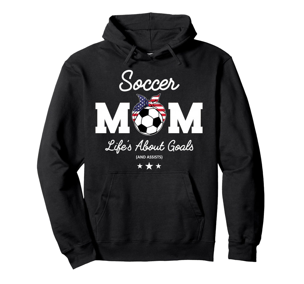 Lifes About Goals Womens Stuff Soccer Hoodie - Aesthetic Graphic Men Women
