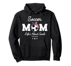 Lifes About Goals Womens Stuff Soccer Hoodie - Aesthetic Graphic Men Women