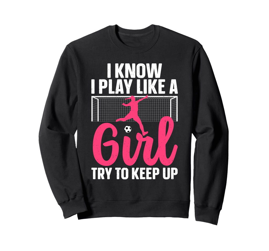 Funny Soccer Art Soccer Player Soccer Sweatshirt - Graphic Print Men Women