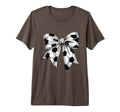 Coquette Bow Soccer Ball Mom Life T-Shirt - Aesthetic Graphic for Adults
