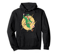 St Patricks Day Leprechaun Soccer Hoodie - Trendy Graphic for Adults