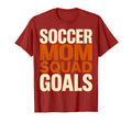 Soccer Mom Squad Goals T-Shirt - Custom Art Print Men Women