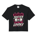 Warning This Soccer Mom Will Yell Sweatshirt - Unique Graphic Men Women