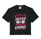 Warning This Soccer Mom Will Yell Sweatshirt - Unique Graphic Men Women
