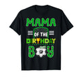 Mama Birthday Soccer Goal Family T-Shirt - Casual Everyday Wear for Adults