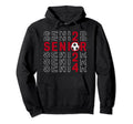 Senior Class 2024 Graduation Maroon Hoodie - Aesthetic Graphic Men Women