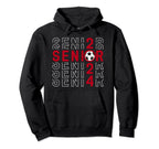 Senior Class 2024 Graduation Maroon Hoodie - Aesthetic Graphic Men Women