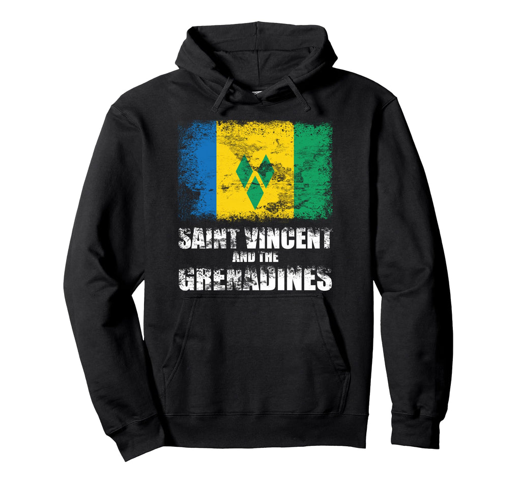 Saint Vincent And Grenadines Flag Vincy Hoodie - Streetwear Style Men Women