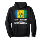 Saint Vincent And Grenadines Flag Vincy Hoodie - Streetwear Style Men Women