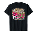 Soccer And Cheer Mom Leopard T-Shirt - Custom Art Print for Adults