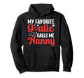 Proud Soccer Goalie Nanny Soccer Hoodie - Casual Everyday Wear for Adults