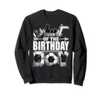 Aunt Birthday Soccer Matching Family Sweatshirt - Graphic Print Men Women