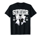 Senior Mom 2026 Graduate Soccer Mom T-Shirt - Streetwear Style for Adults