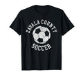 Zavala County Soccer Distressed 90S T-Shirt - Aesthetic Graphic Unisex