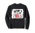 Leopard My Heart Is That Field Sweatshirt - Aesthetic Graphic Men Women