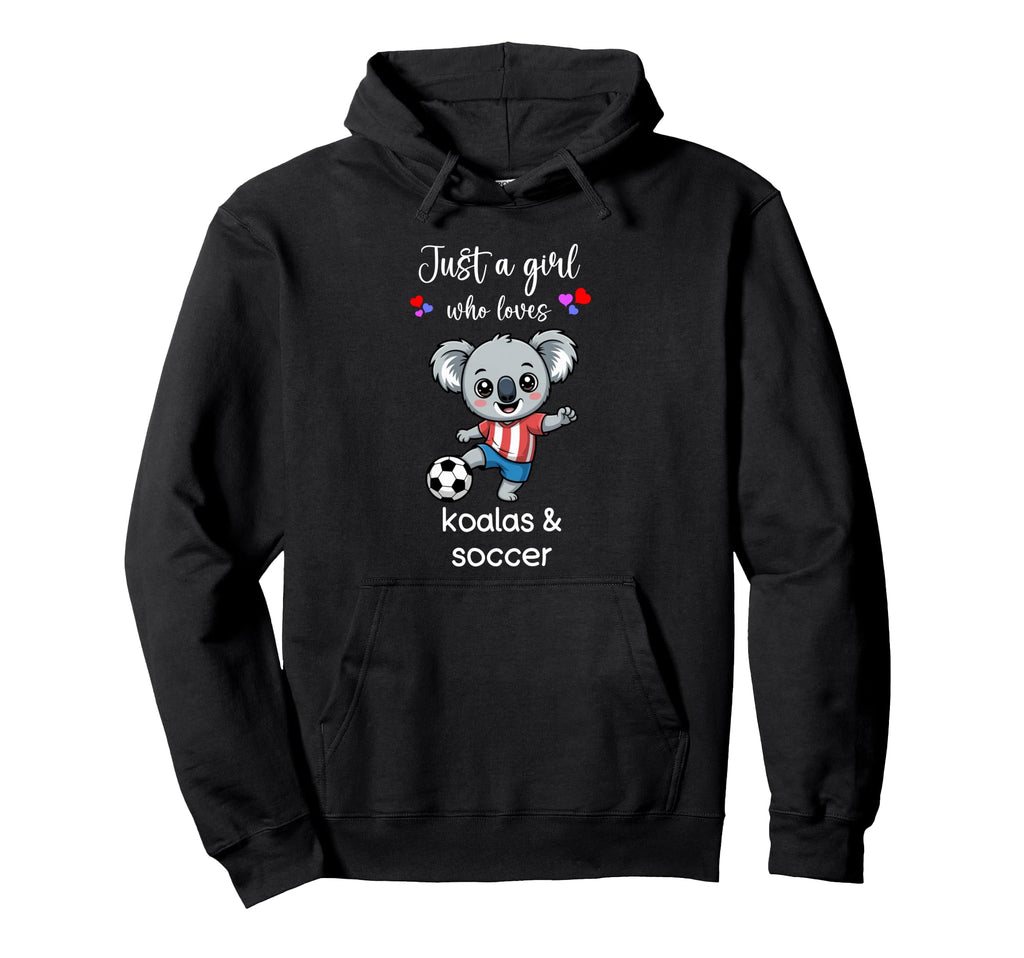 Koala Bear Soccer Koala Bear Hoodie - Casual Everyday Wear for Adults
