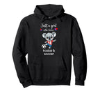 Koala Bear Soccer Koala Bear Hoodie - Casual Everyday Wear for Adults
