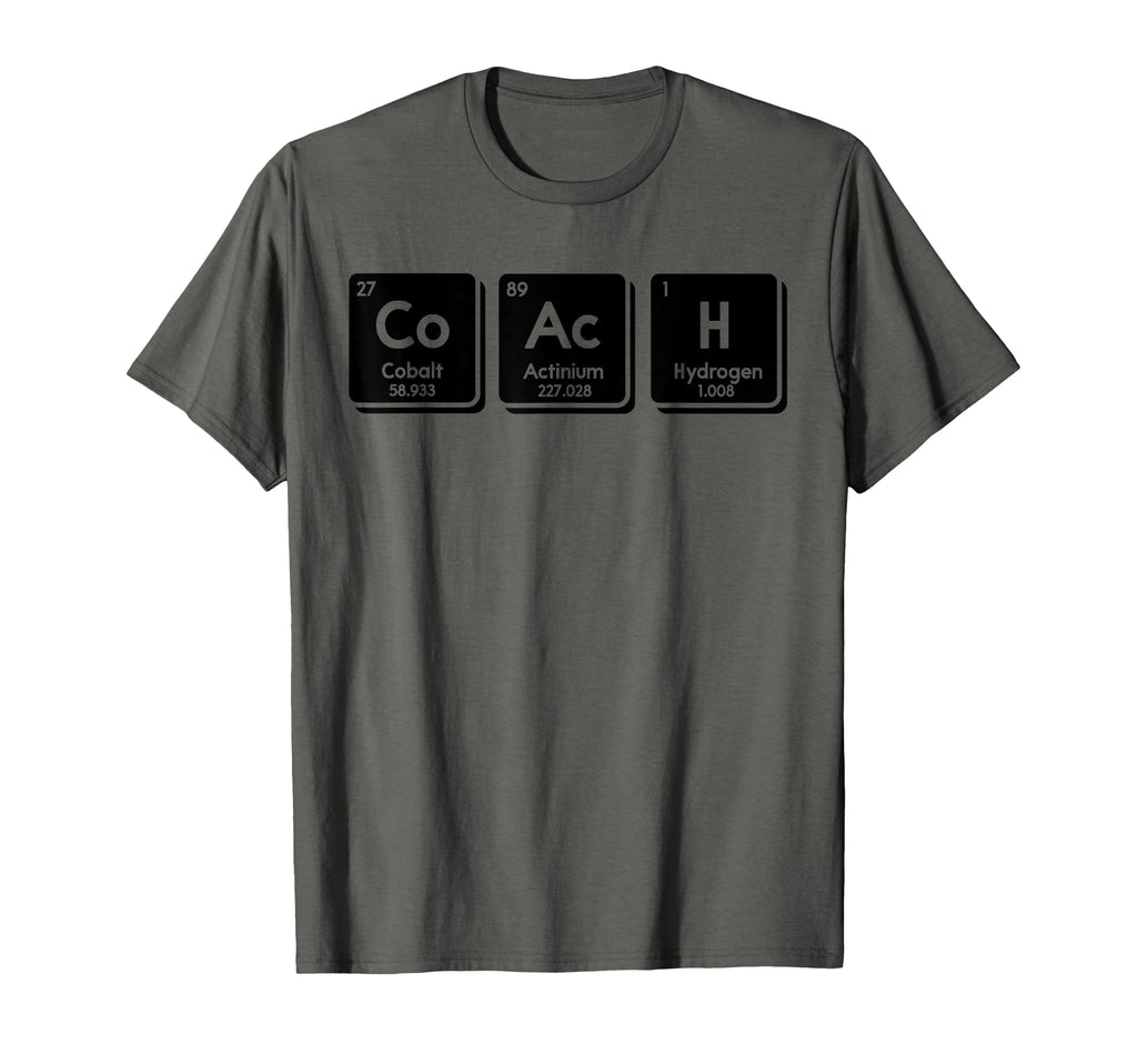 Sport Coach Chemical Elements Periodic T-Shirt - Novelty Apparel Men Women