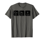 Sport Coach Chemical Elements Periodic T-Shirt - Novelty Apparel Men Women