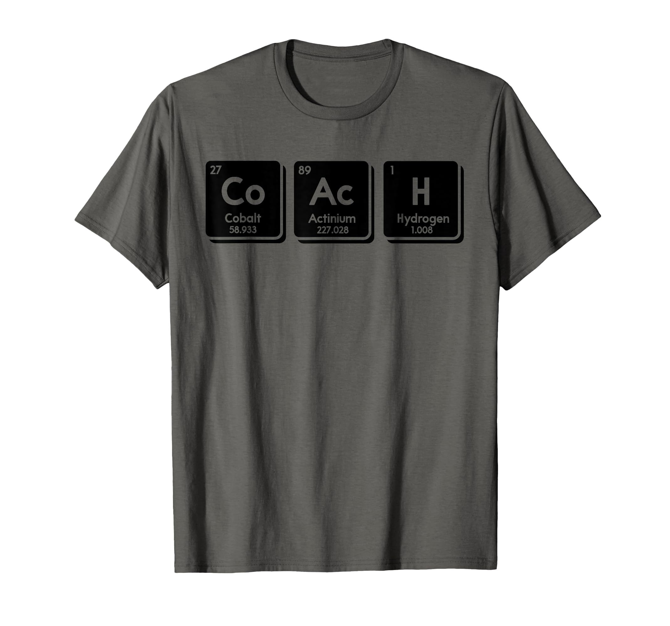 Sport Coach Chemical Elements Periodic T-Shirt - Novelty Apparel Men Women
