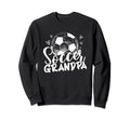 Family Soccer Grandpa Team Player Sweatshirt - Unique Graphic Men Women