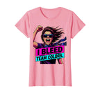 I Bleed Team Colors Proud Soccer Mom T-Shirt - Aesthetic Graphic Men Women