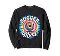 Soccer Mimi Grandma Tie Dye Sweatshirt - Casual Everyday Wear Unisex