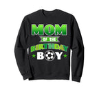 Mom Birthday Soccer Party Family Sweatshirt - Custom Art Print for Adults