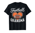 Football Grandma Heart Leopard Soccer T-Shirt - Fun Novelty Design Unisex