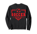 Soccer Senior Night Soccer Sweatshirt - Aesthetic Graphic for Adults
