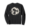 Heartbeat Football Soccer Player Sweatshirt - Minimalist Print Unisex